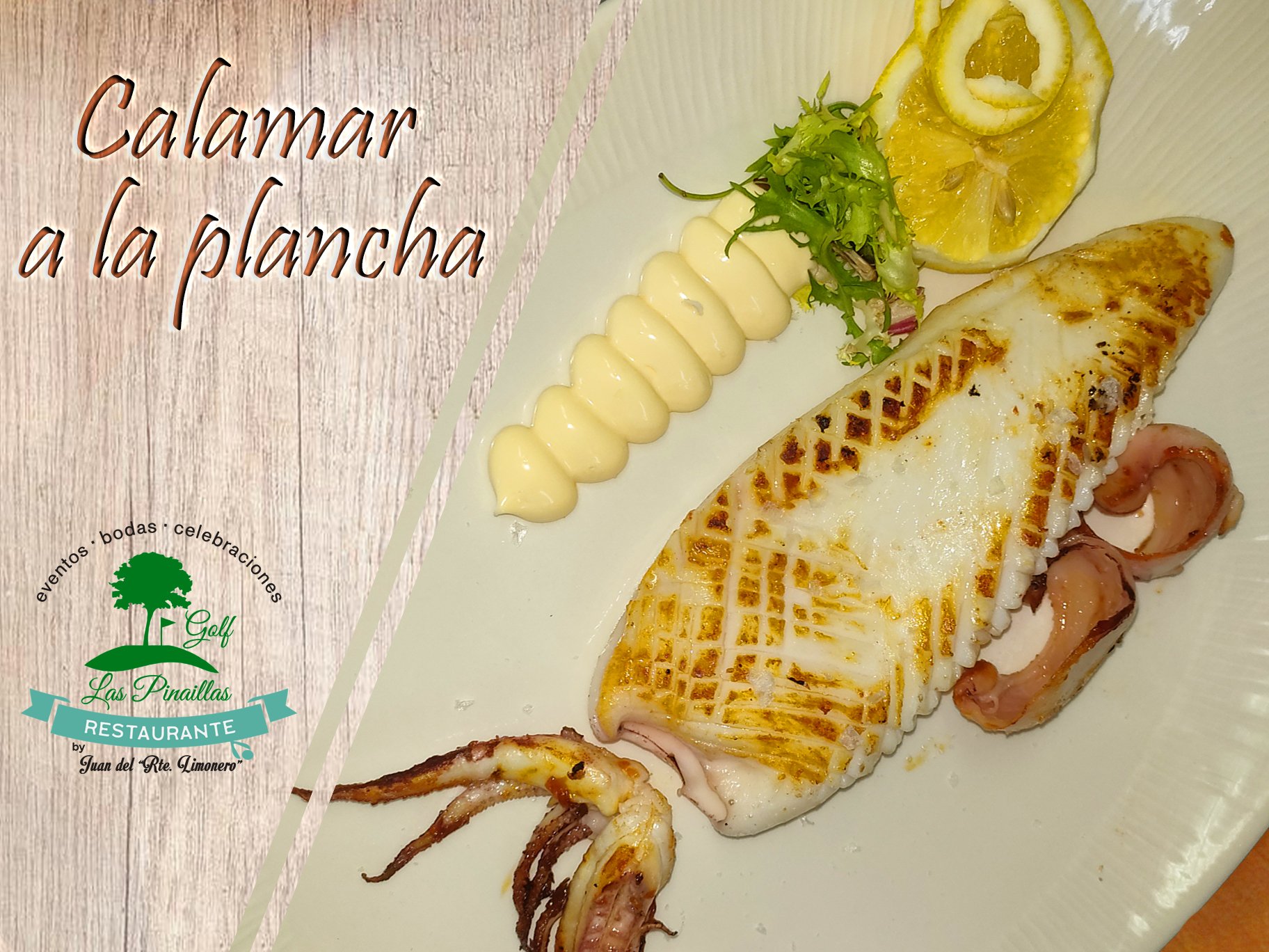 Calamar a la plancha